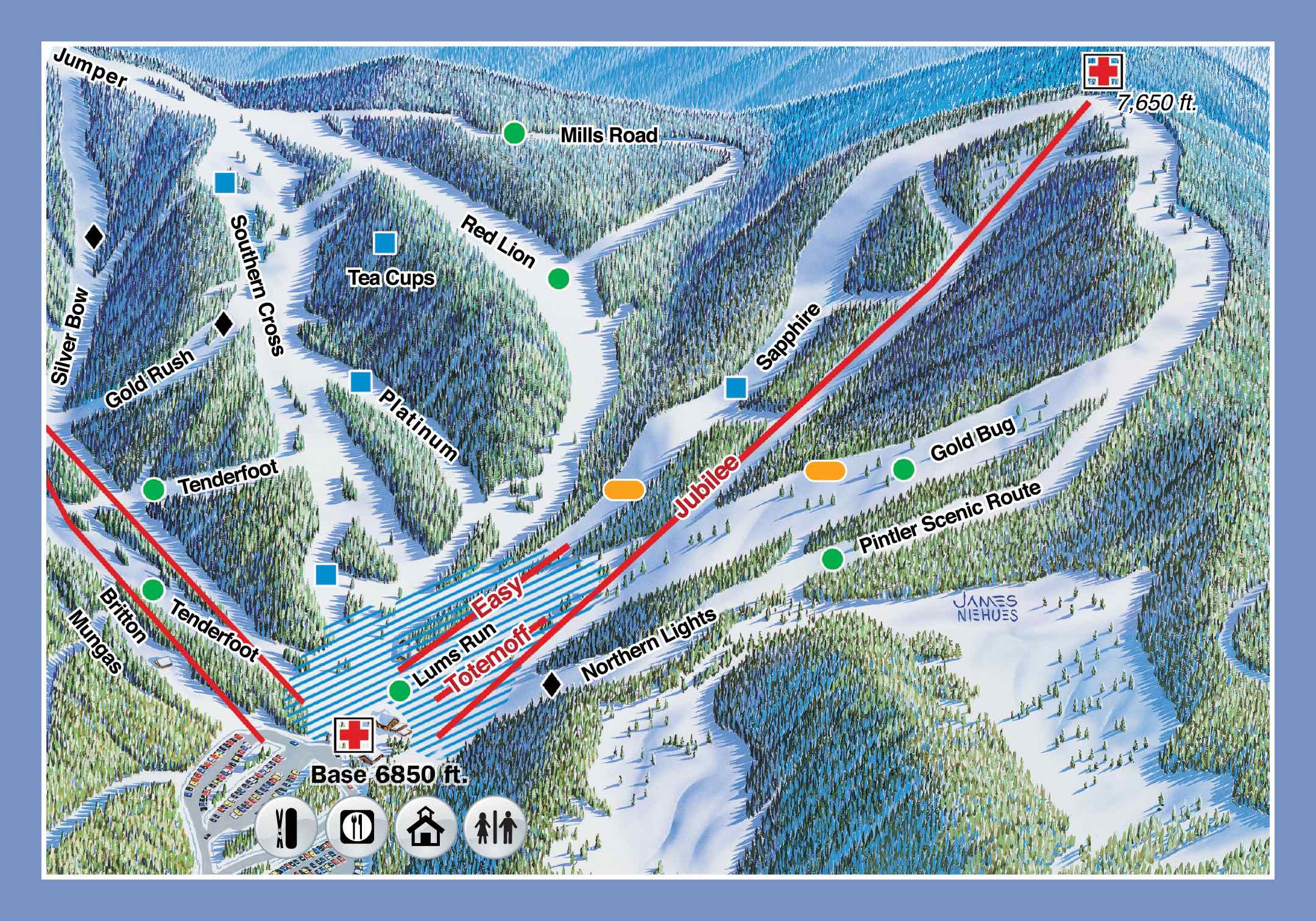 harmonisk Køre ud Psykologisk Trail Maps – Discovery Ski Area